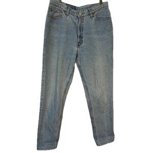 Vintage‎ Levi’s 512 Jeans Mens 32 Light Wash Slim Fit Dad Distressed Made Canada
